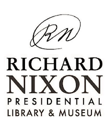 RN RICHARD NIXON PRESIDENTIAL LIBRARY &MUSEUM logo