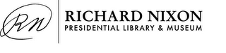 RN RICHARD NIXON PRESIDENTIAL LIBRARY &MUSEUM logo