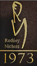 RN RODNEY NICHOLS 1973 logo