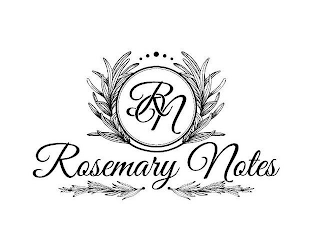 RN ROSEMARY NOTES logo