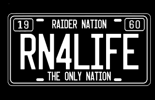 RN4LIFE RAIDER NATION THE ONLY NATION 19 60 logo