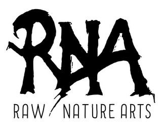 RNA RAW NATURE ARTS logo
