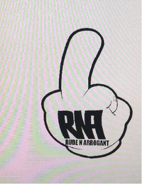 RNA RUDE N ARROGANT logo