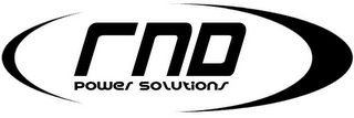 RND POWER SOLUTIONS logo
