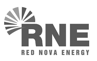 RNE RED NOVA ENERGY logo