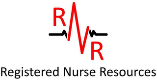 RNR REGISTERED NURSE RESOURCES logo