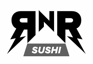 RNR SUSHI logo