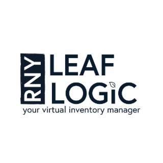 RNY YOUR VIRTUAL INVENTORY MANAGER LEAF LOGIC logo