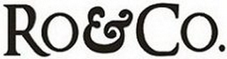 RO & CO. logo