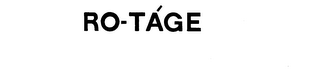 RO-TAGE logo