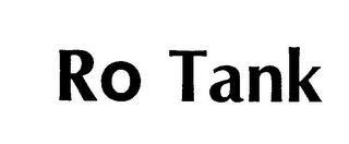 RO TANK logo