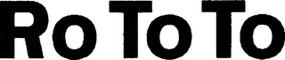 RO TO TO logo