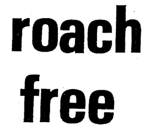 ROACH FREE logo