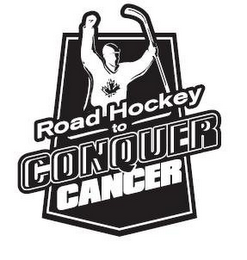 ROAD HOCKEY TO CONQUER CANCER logo