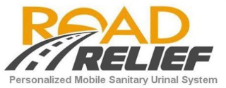 ROAD RELIEF PERSONALIZED MOBILE SANITARY URINAL SYSTEM logo