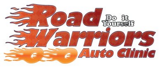 ROAD WARRIORS DO IT YOURSELF AUTO CLINIC logo