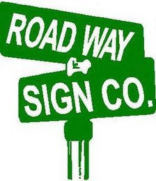ROAD WAY SIGN CO. logo
