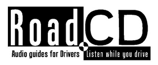 ROADCD AUDIO GUIDES DRIVERS LISTEN WHILE YOU DRIVE logo