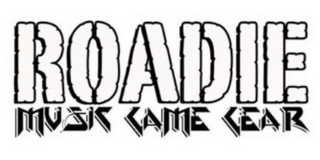ROADIE MUSIC GAME GEAR logo