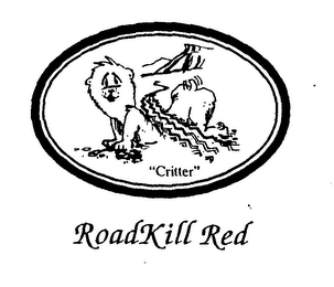 ROADKILL RED "CRITTER" logo