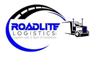 ROADLITE LOGISTICS LLC WITH A SPIRIT OF EXCELLENCE logo