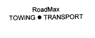 ROADMAX TOWING TRANSPORT logo