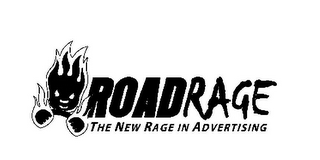 ROADRAGE THE NEW RAGE IN ADVERTISING logo