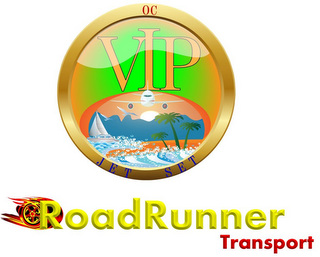 ROADRUNNER TRANSPORT OC VIP JET SET logo