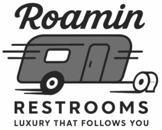 ROAMIN RESTROOMS LUXURY THAT FOLLOWS YOU logo