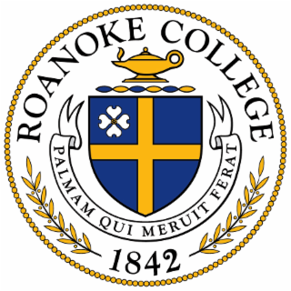 ROANOKE COLLEGE 1842 PALMAM QUI MERUIT FERAT logo