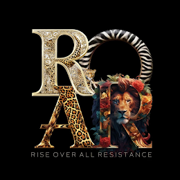 ROAR RISE OVER ALL RESISTANCE logo