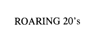 ROARING 20'S logo