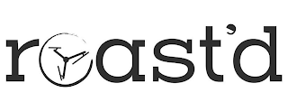 ROAST'D logo