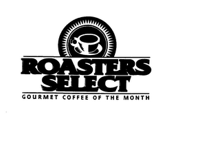 ROASTERS SELECT GOURMET COFFEE OF THE MONTH logo