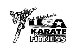 ROB FLETCHER'S USA KARATE & FITNESS logo