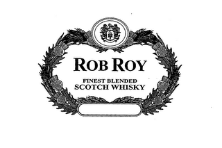 ROB ROY FINEST BLENDED SCOTCH WHISKY logo