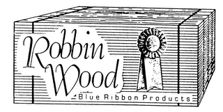 ROBBIN WOOD BLUE RIBBON PRODUCTS logo