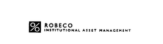 ROBECO INSTITUTIONAL ASSET MANAGEMENT