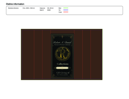 ROBERT A. DANIEL PURVEYORS OF PREMIUM CONFECTIONS R COLLECTIONS GIFT GIVING OF NEW ORLEANS PRESENTS logo