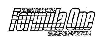ROBERT KENNEDY'S FORMULA ONE EXTREME NUTRITION logo