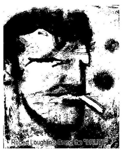 ROBERT LOUGHLIN'S BRAND THE "BRUTE" logo