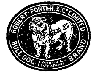 ROBERT PORTER & CO. LIMITED BULLDOG BRAND logo