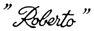 "ROBERTO" logo