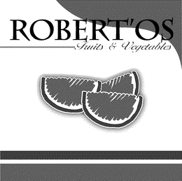 ROBERT´OS FRUITS & VEGETABLES logo