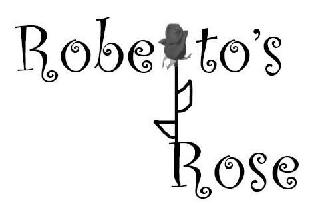 ROBERTO'S ROSE logo