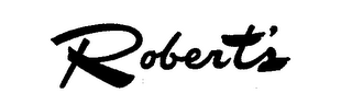 ROBERT'S logo