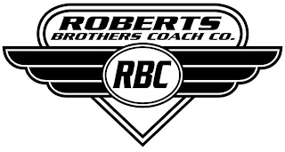 ROBERTS BROTHERS COACH CO. RBC logo