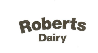 ROBERTS DAIRY logo