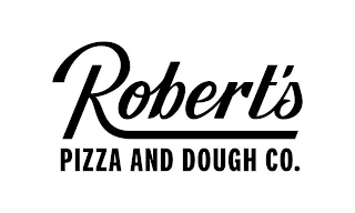 ROBERT'S PIZZA AND DOUGH CO. logo