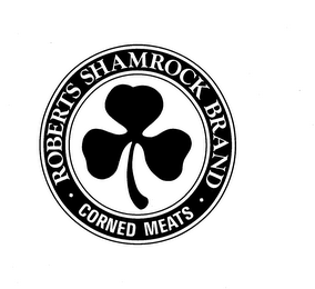 ROBERTS SHAMROCK BRAND logo